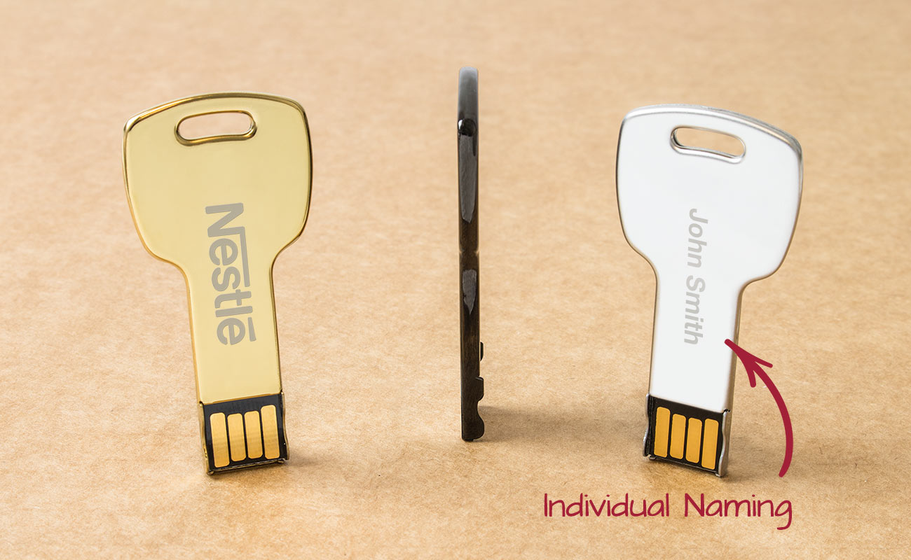 Personalised USB, Key