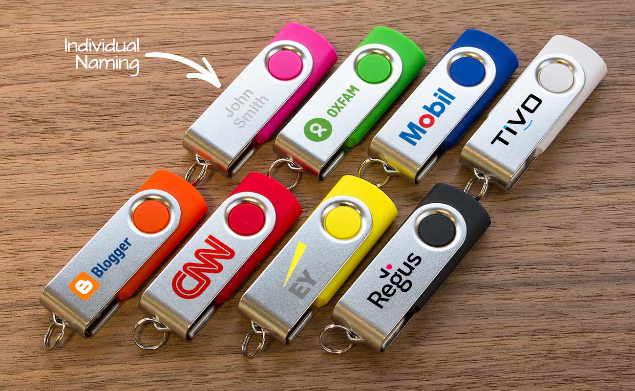 Branded USB Sticks and more Printed with Your Logo